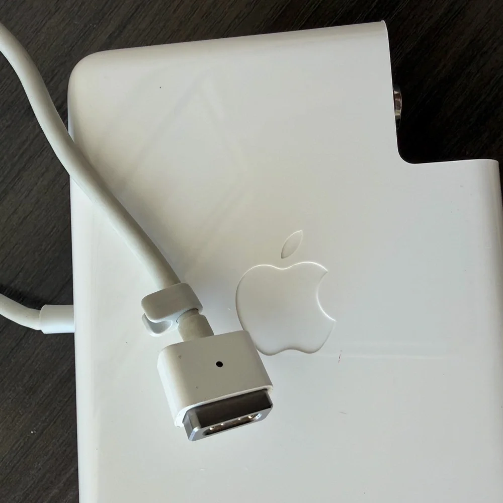 Apple White MacBook Power Adapter Block